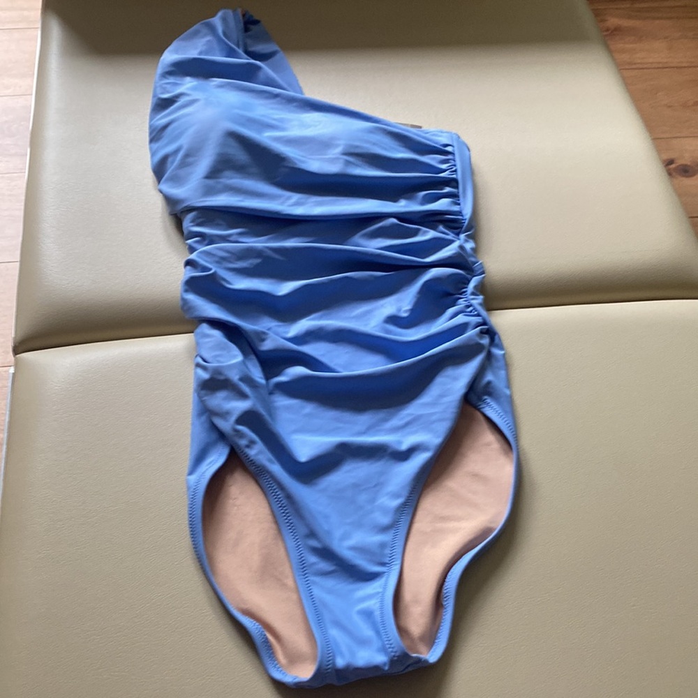 J Crew Blue Swimsuit Size 6